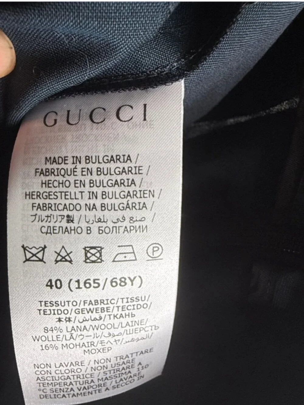 NWT Gucci Navy Pleated Midi Skirt IT 40 US 6 | Runway Luxury Made in Italy